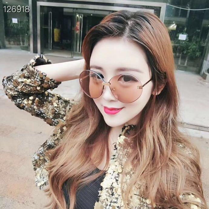 GUCCI古馳 原單正品 2019新款 GG0353S 頂級手工製作 時尚墨鏡  lly1028
